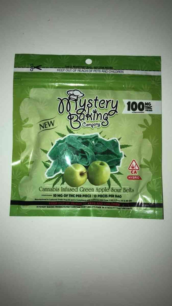 Sour Apple belts (Mystery Baking)