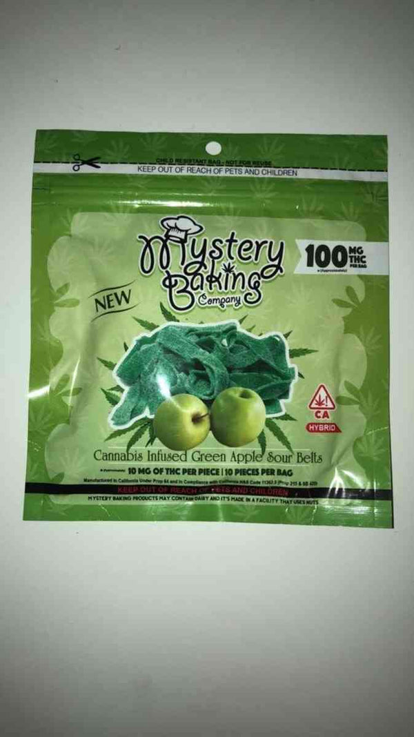 Sour Apple belts (Mystery Baking)