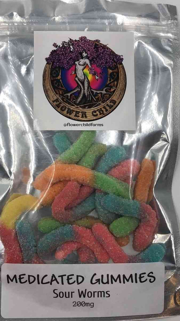 Sour Worms (FlowerChild Farms)