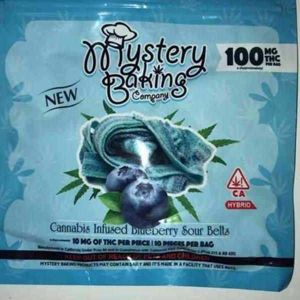 Blueberry Sour Belts (FLowerChild Farms)