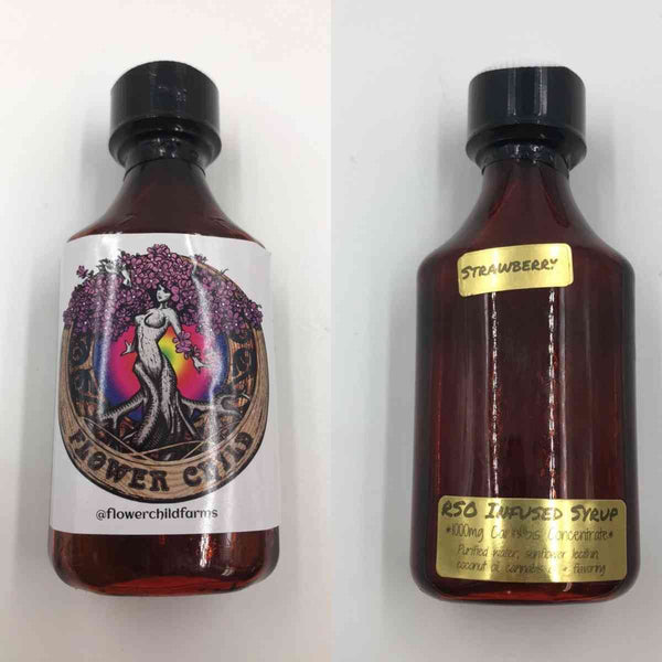 Strawberry THC Syrup (FlowerCHild Farms)